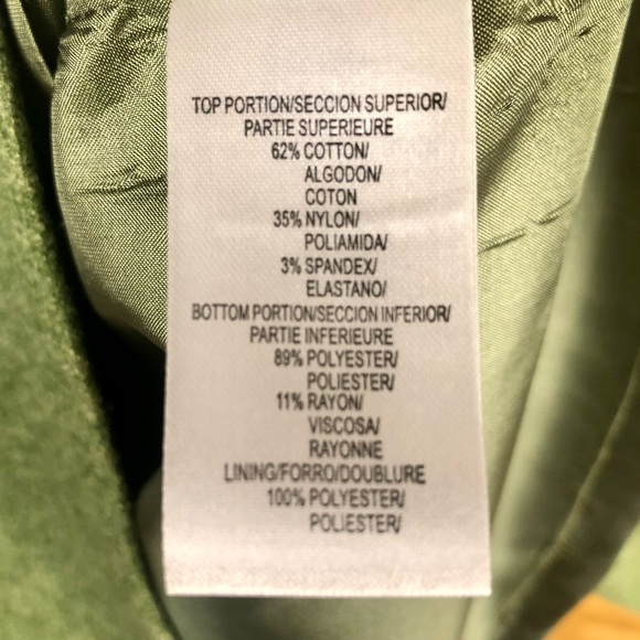 Mac & Jac dress. Excellent condition. Size XS, white and green. - Picture 4 of 5